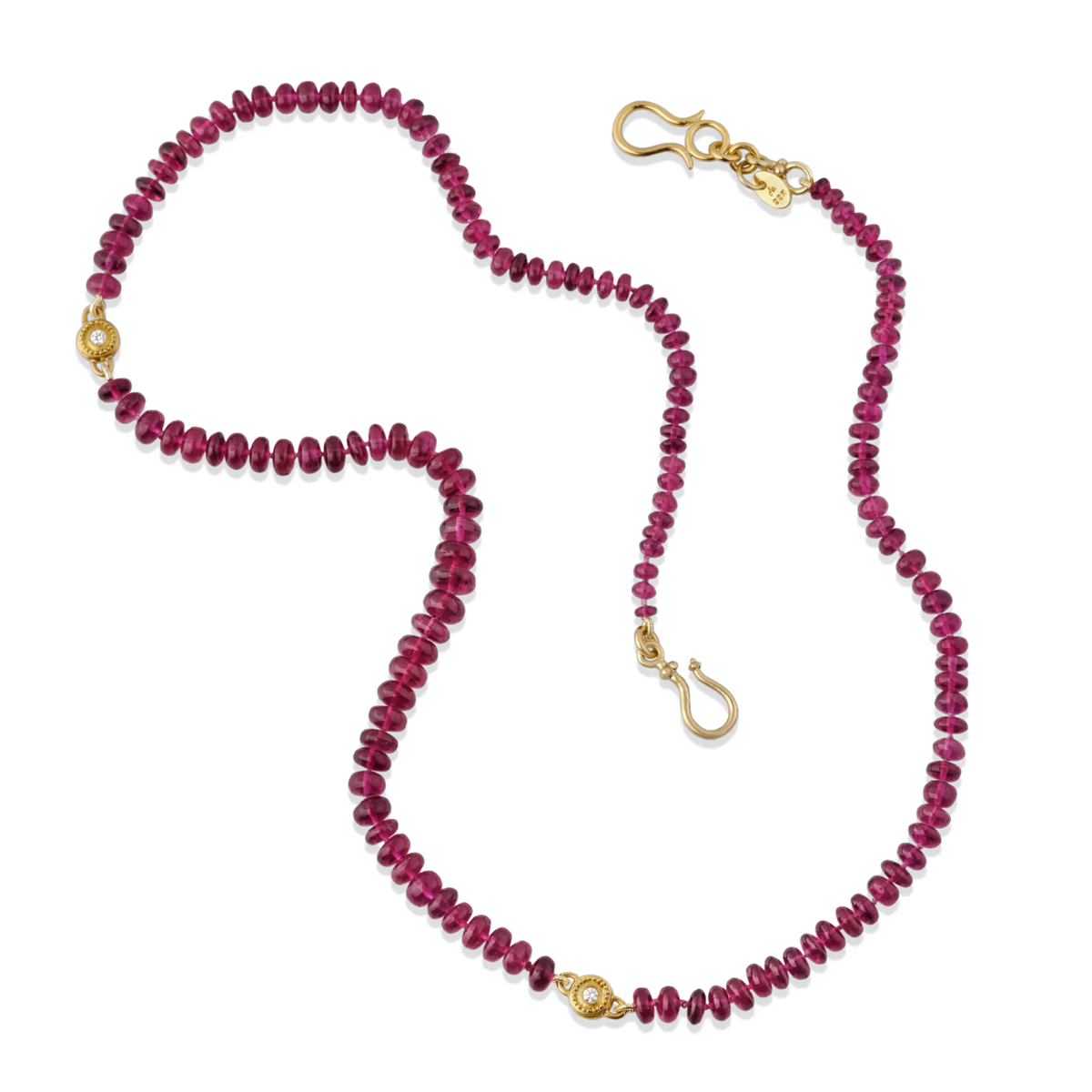 Alternate view of the necklace.