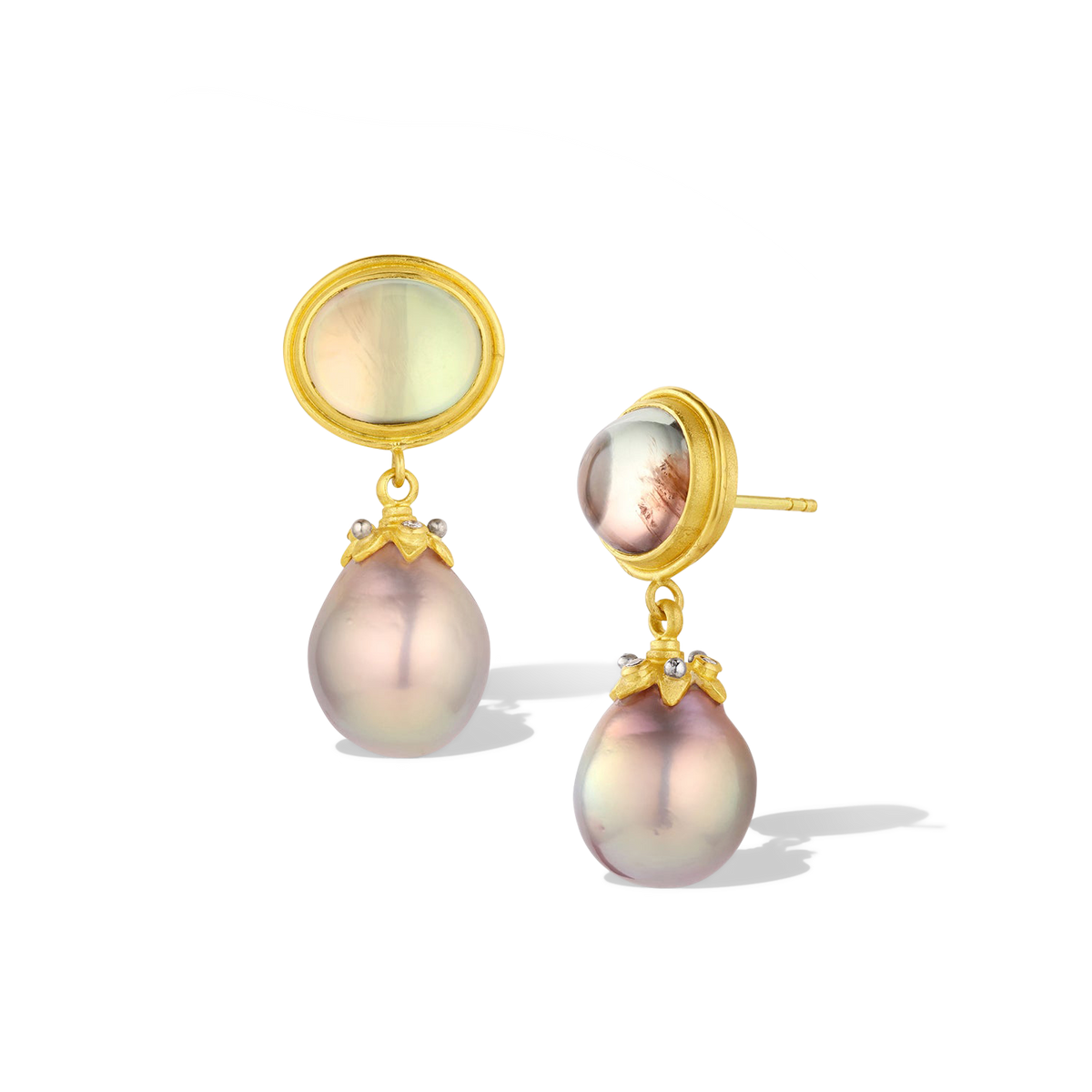 Additional view of the Bronze Pearl Drops.