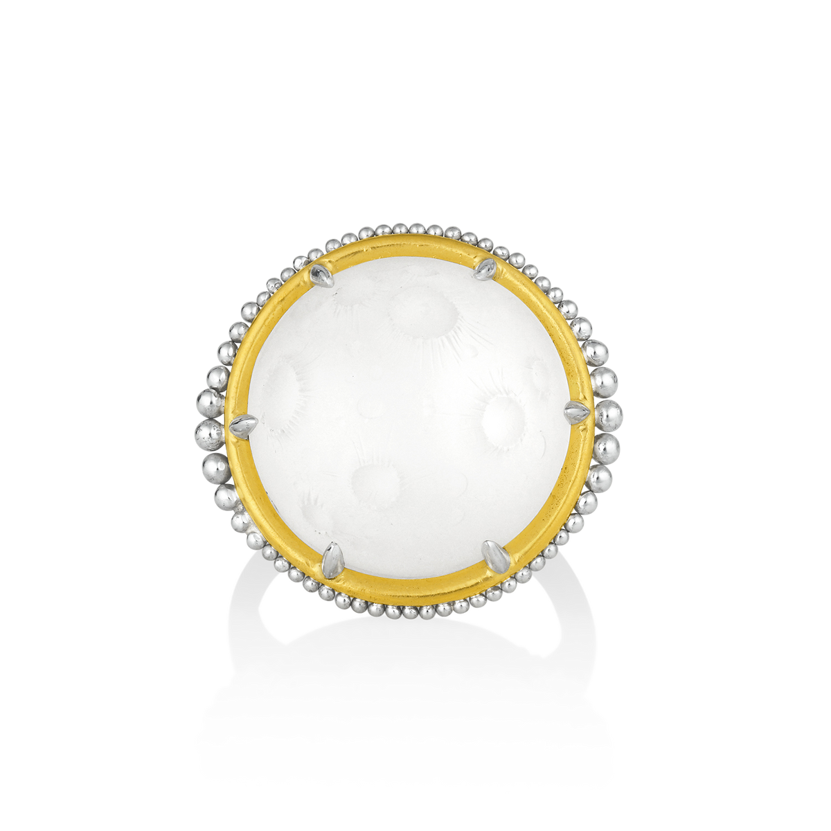 Top view of the Luna Ora ring.