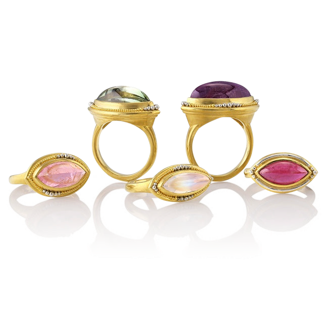 Selection of Nerrena rings.