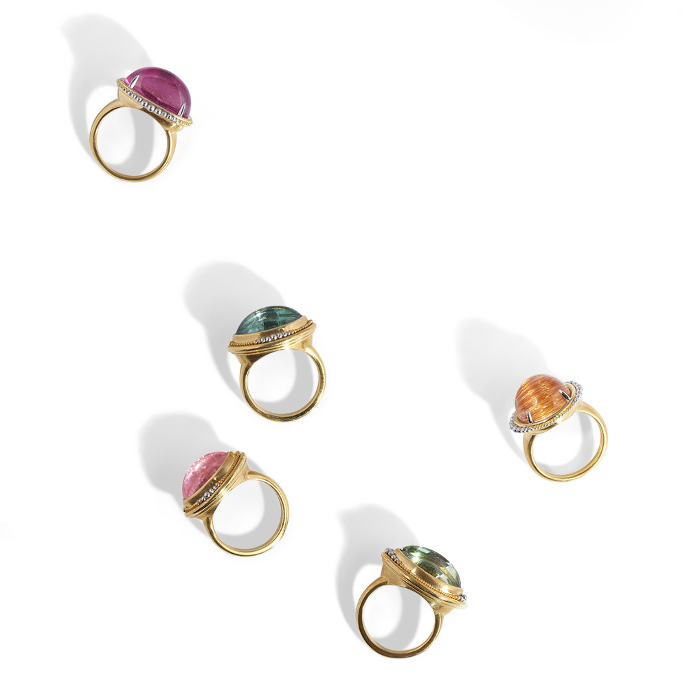 Bubblegum Pink Nerrena Ring