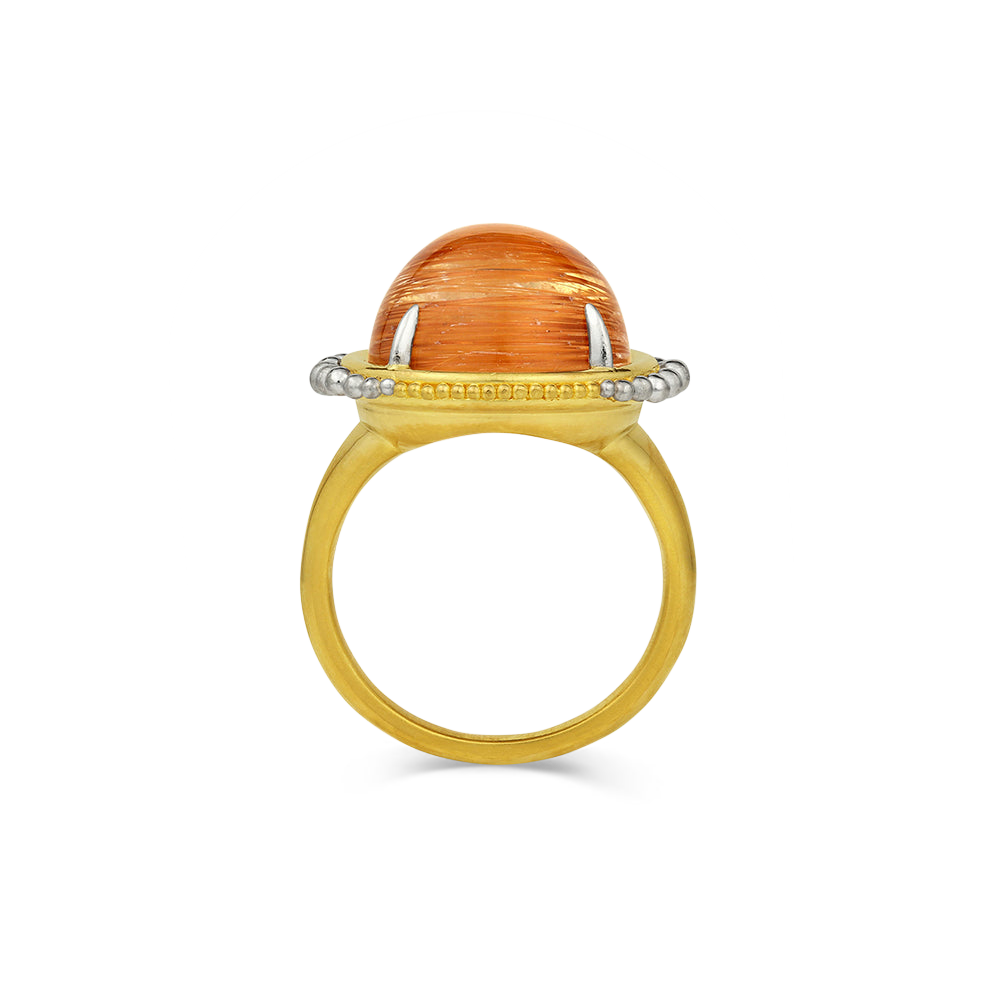 Side view of the Gaia Ora ring.