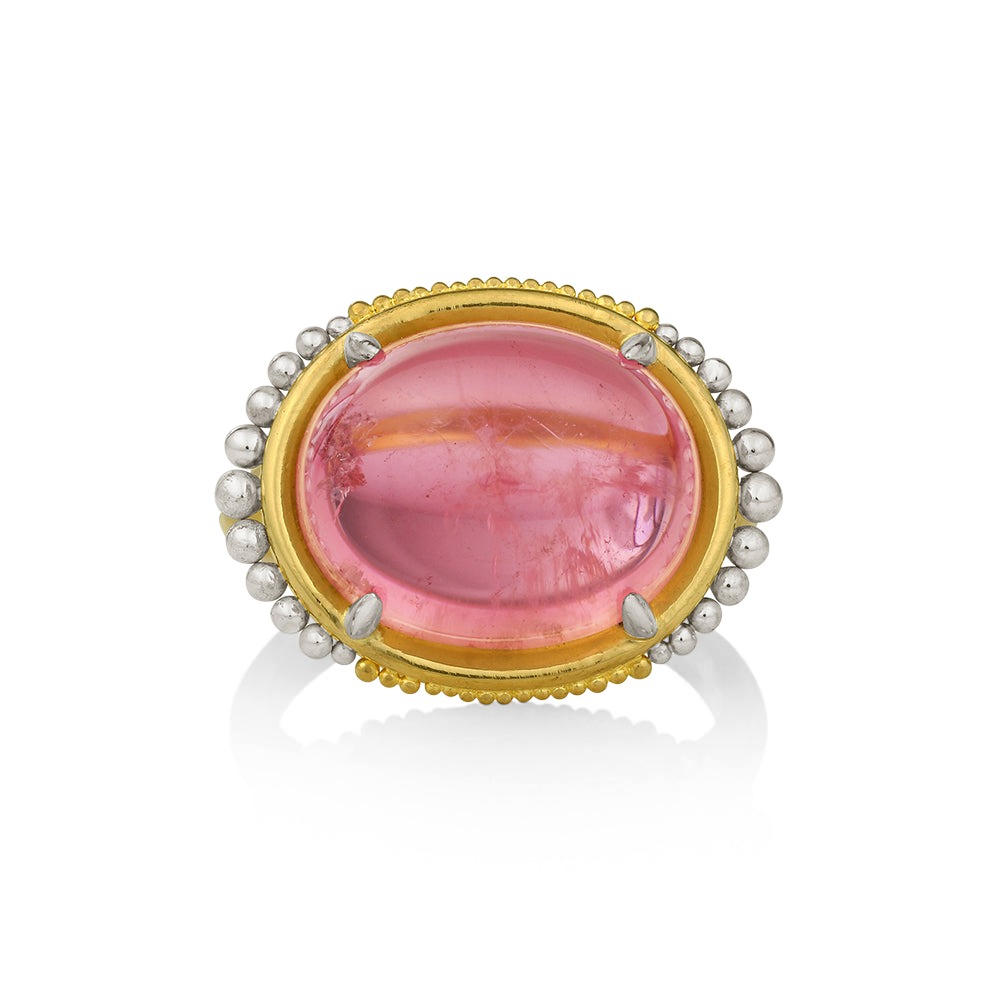 Top view of Ora Rosa ring.