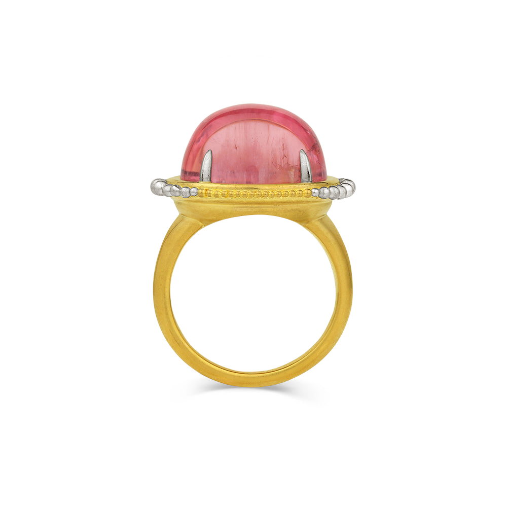 Side view of Ora Rosa ring.