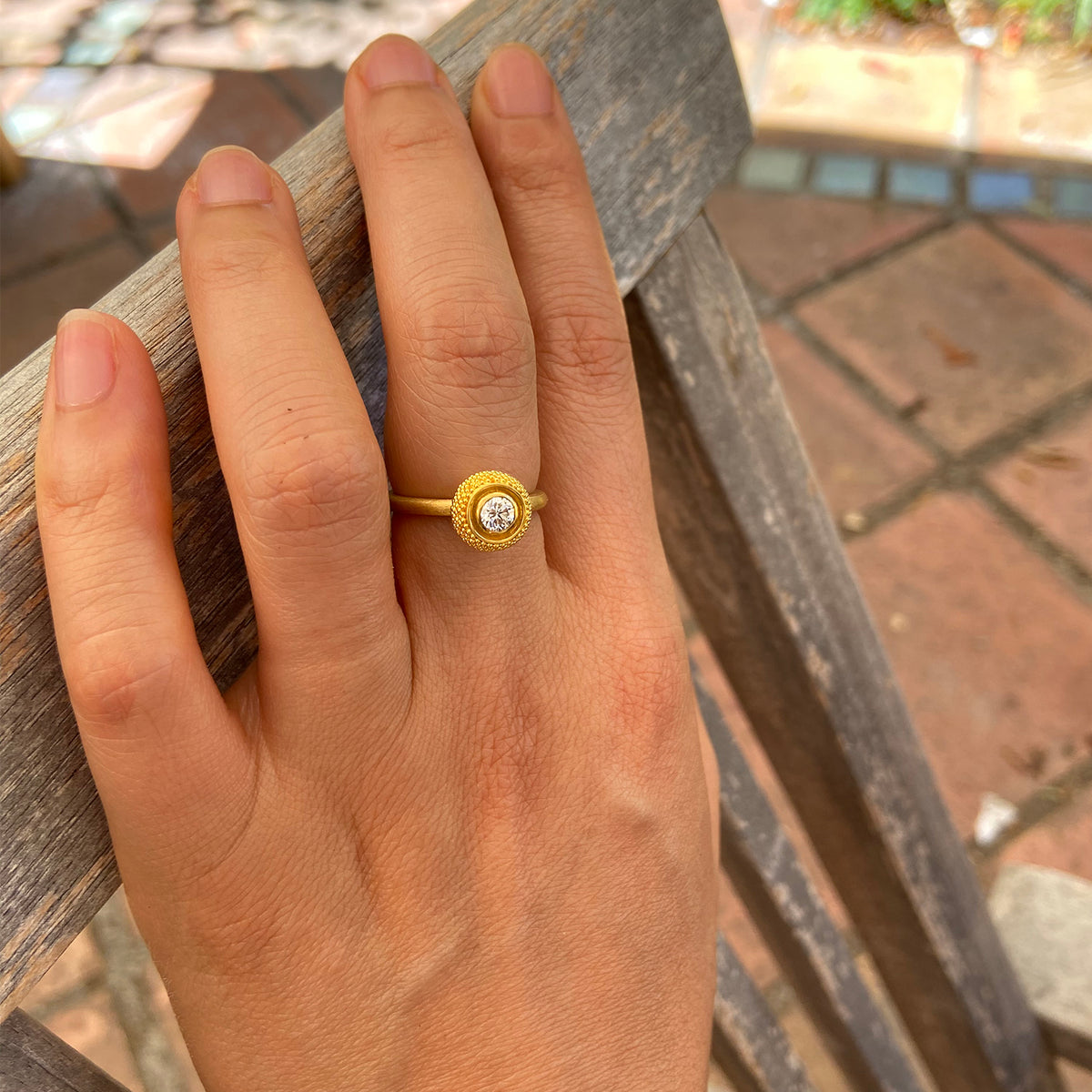 Velvet Cushion Ring #1