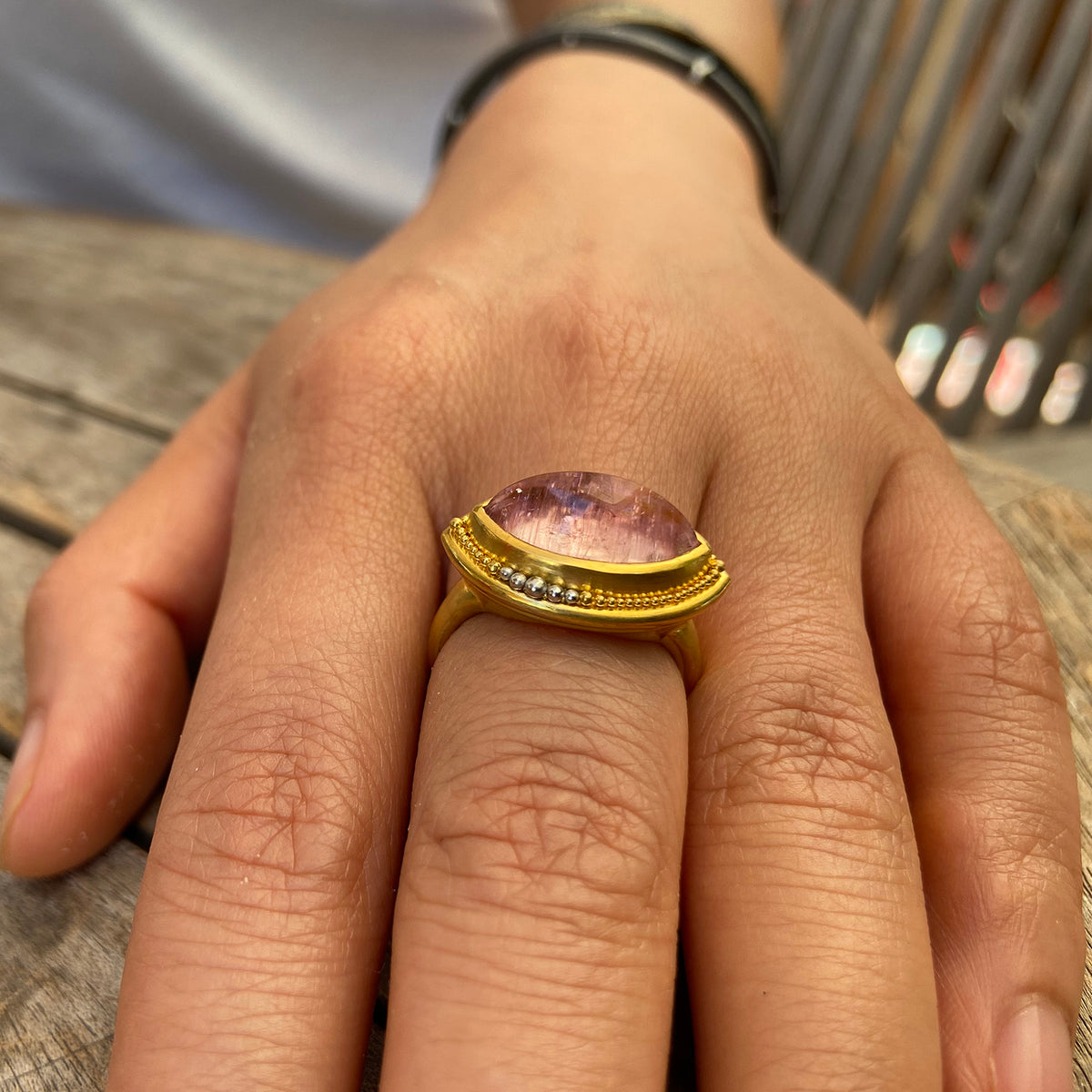Bubblegum Pink Nerrena Ring