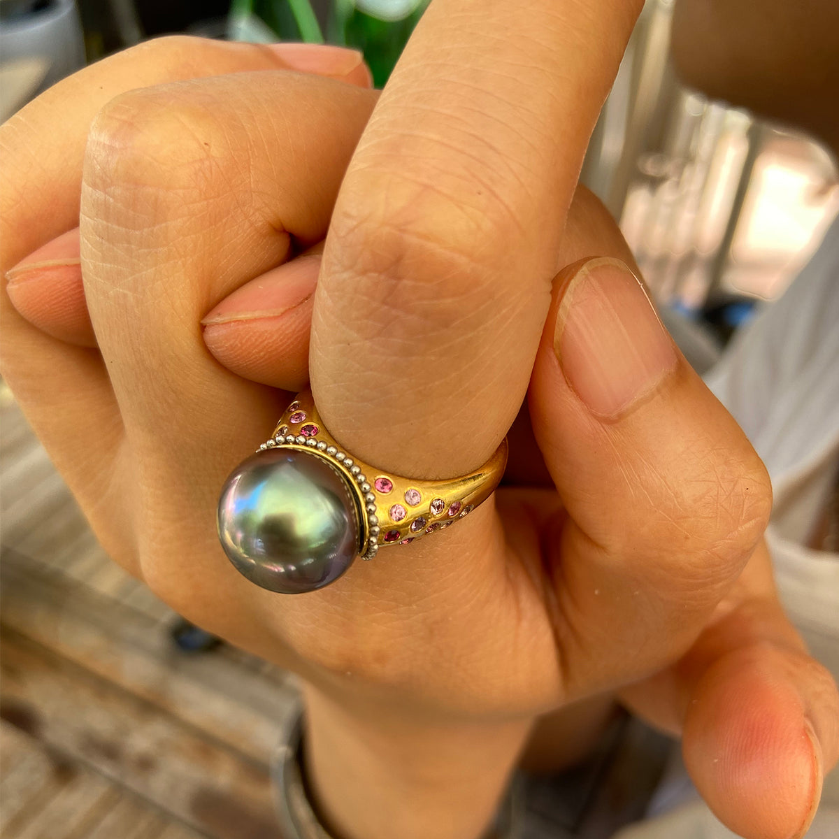 On model view of the Stoned ring.